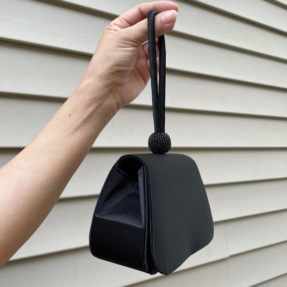 Black Mini Purse/Wristlet - Picture 2 of 11